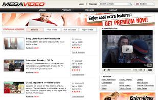 Megavideo: Was a leading online video community .
